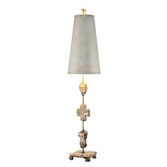 Fragment Table Lamp in Bone Finish