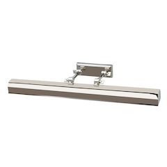 Chawton 2 Light Large Picture Light in Polished Nickel