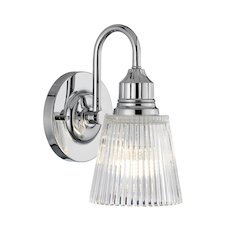 Addison 1 Light Bath Light in Polished Chrome