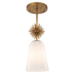 Staring 1 Light Pendant Opal Glass