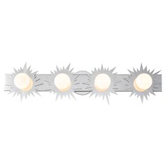 Soleil 4 Light Bath Vanity Silver Star In Polished Chrome