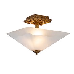 Star Gold Flush Mount