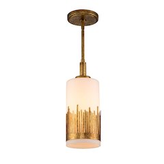 Sawgrass Mini Pendant in Gold Leaf