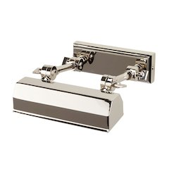Chawton 1 Light small Picture Light in Polished Nickel