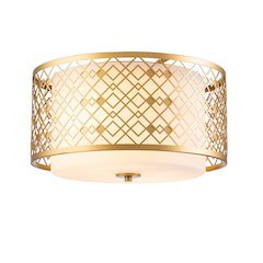 Ziggy Flush Mount in Lacquered Gold