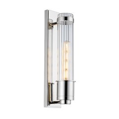 Wellington 1 Light Bath Light in Polished Chrome