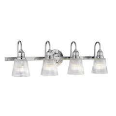 Addison 4 Light Bath Light in Polished Chrome