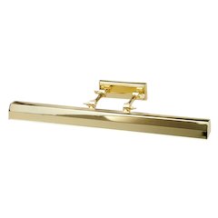 Chawton 2 Light Large Picture Light in Polished Brass