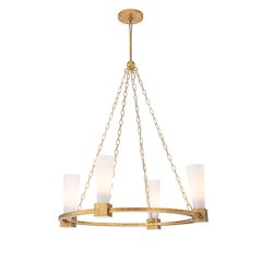 Kristy 4 Light Chandelier Gold