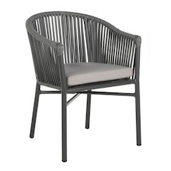 Kofi Stackable Rope Chair