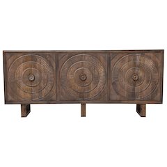 Albert Cabinet with 6 Hand Carved Doors