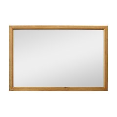 Sarasota Mirror in Natural Oak