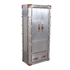 Pilot 2-Door 2-Drawer Tall Cabinet