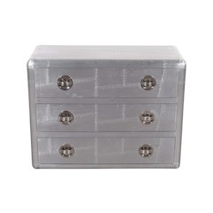 Pilot 3-Drawer Chest with Hatch pulls