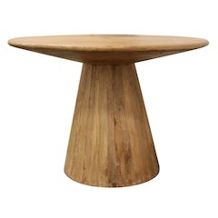 Jaden 42" Round Dining Table in Natural Finish