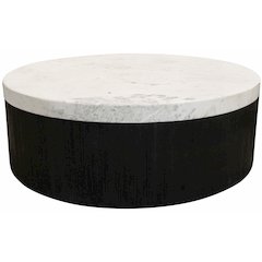 Jameson Cocktail Table with Marble Top