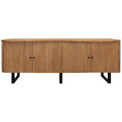 Sycamore Live Edge Credanza in Acacia Wood