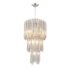 Helena 3-Tier Glass Pendant