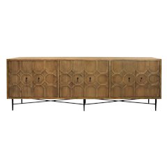 Samara 6-Door Sideboard - Natural