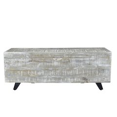 Rockefeller Storage Chest in Gray