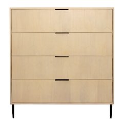 Ren 4-Drawer Chest in Aged Natural