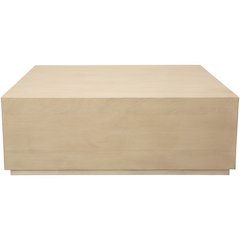 Flagstaff 48" Square Cocktail Table in Stone Natural