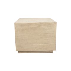 Flagstaff Square Side Table in Stone Natural