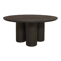 Sullivan 63" Solid Wood Round Dining Table