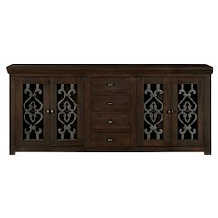 Hearst Sideboard 4-Door 4-Drawer in Barista Brown