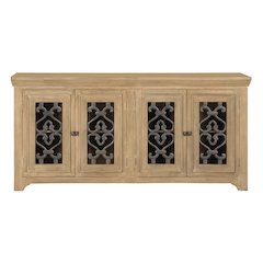 Hearst Sideboard 4-Door in Distressed Natural