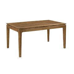 Cassandra Small Rectangular Dining Table in Spice Tan