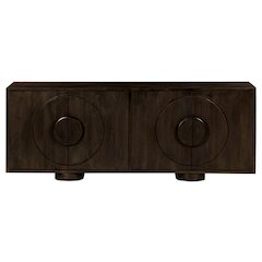 Augustus 4-Door Sideboard in Barista Brown