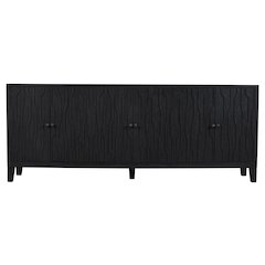 Orchard 6-Door Sideboard in Graphite Black Reclaimed Wood