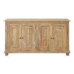 Jensen 4-Door Sideboard in Natural
