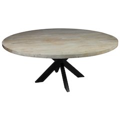 Felix 60" Dining Table with 3 sets of Cleo Teal Chairs