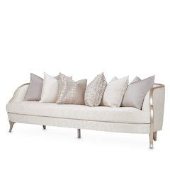 Malibu Crest Sofa - Cloud White/Chardonnay