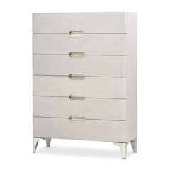 Penthouse 6-Drawer Chest - Ash Gray