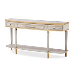 St. Charles Console Table - Dove Gray