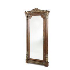 Villa Valencia Accent Floor Mirror - Classic Chestnut