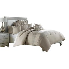 Captiva 10-Piece King Comforter Set - Neutral