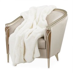 Hopps 54"x72" Faux-Fur Throw - Cloud
