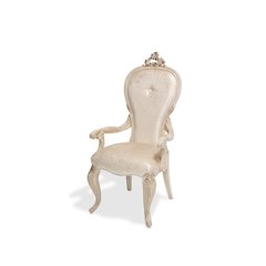 Platine de Royale Dining Arm Chair - Champagne Set of 2