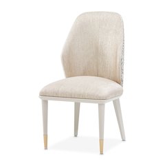 Lisbon Dining Side Chair - Silken Matte Cream Set of 2