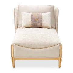 La Terrazza Chaise - Cappuccino/Light Champagne