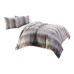 Kasbah 3-Piece King Duvet Set - Brown