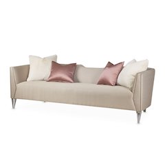 Linea Sofa - Metallic/Silver Mist