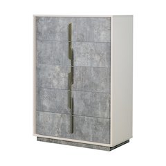 Pavira 5-Drawer Chest - Stone