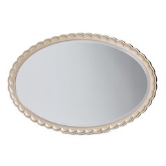 Malibu Crest Oval Wall Mirror - Chardonnay