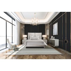 Casey 9-Piece Queen Comforter Set - Platinum