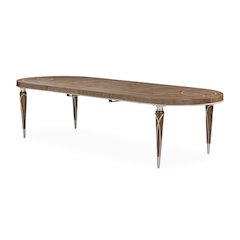 Villa Cherie Oval Dining Table - Hazelnut